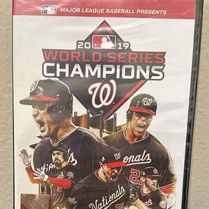 2019 WORLD SERIES CHAMPIONS WASHINGTON NATIONALS New DVD MLB Highlight Film New
